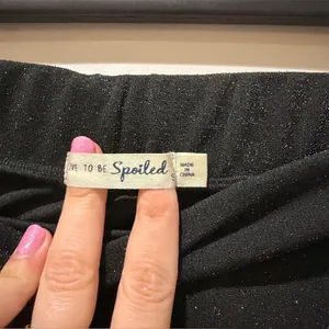 Live to be spoiled Sparkly Mini Skirt Y2K 2000s Going Out Glamorous Pencil Bodycon Elevated Basic thumbnail 3