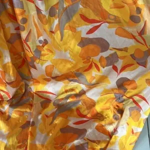 Acler Haslam Maxi Strapless Size 8 Orange/Pink Miami travel golden print thumbnail 8