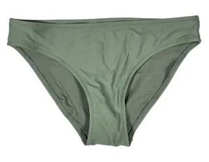 Aerie Bikini Bottoms Sage‎ Green Low Rise Cheeky Swim NWT Size XS thumbnail 1