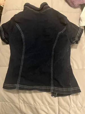 SheIn Denim button up top thumbnail 2