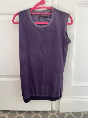 Free City Sleeveless Top In Purple Xs! thumbnail 3