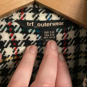 ZARA TRF Houndstooth Jacket‎ thumbnail 8