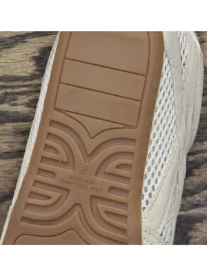 NWT Sam Edelman Tobi Sneaker Lace Up Low Top J8526M1 New Ecru Brown 8M thumbnail 16