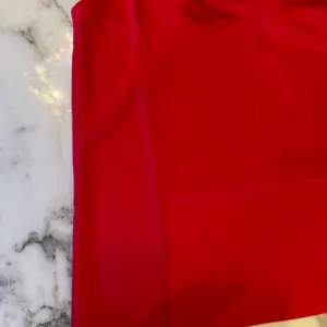 NWT J Crew Candy Apple Red satin camisole - 2 small pinch marks from hanger thumbnail 11