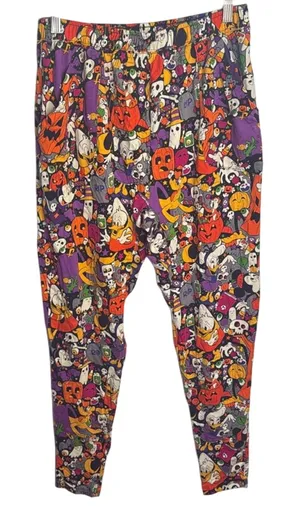 Disney Mickey Mouse and Friends Halloween Spooky Pants W-999 Size Large thumbnail 1