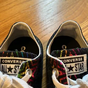 Converse Chuck Taylor All Star Ox "All Of the Stars" Women Shoes Black-White- 7M thumbnail 14