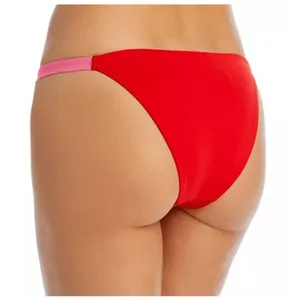 AQUA Bikini Bottom Swimwear Red Pink Beachwear Size Small NEW thumbnail 2