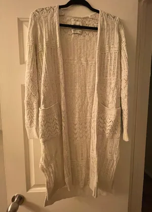 Abercrombie Crochet Cardigan thumbnail 1