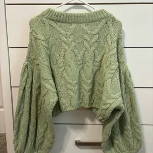 Altar’d State Brandi Chunky Cable Knit Sweater thumbnail 3