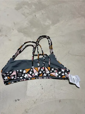 Jolyn NWT fendrick’s suit top swim bikini large starlight thumbnail 4