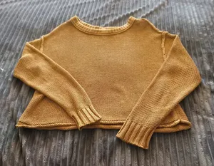 American Eagle Tan Sweater S thumbnail 1