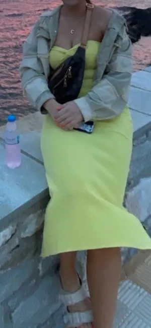 Amazon Dress Yellow Summer thumbnail 2