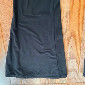 Black Flared Leggings thumbnail 3