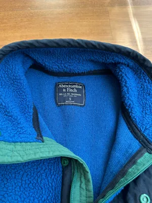 Abercrombie Fleece snap quarter zip thumbnail 7