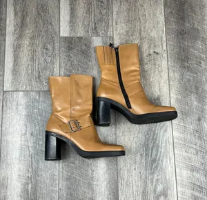 Tommy Hilfiger Brown Y2K Boots thumbnail 1