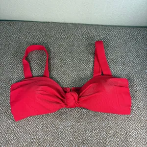 Beach Riot Sophia Knot Front Top Red 14”Laying Fat Across Beach Vacation Sexy thumbnail 3