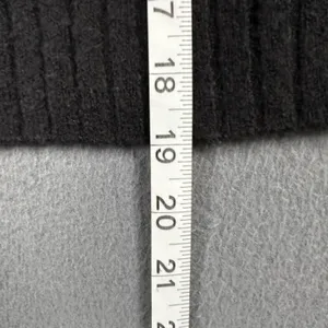Madewell Sweater Womens Small Black Ribbed Knit Crewneck Long Sleeve Pullover thumbnail 7