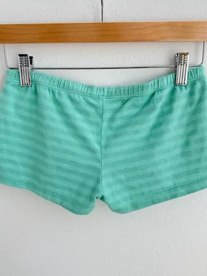 Brandy Melville Mint Green Striped Boyshort Shorts NWT thumbnail 6