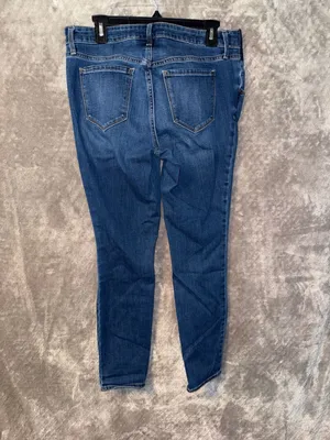 Old Navy Maternity Rockstar Super Skinny Jeans Size 8 Front Low Panel thumbnail 4