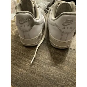 Nike‎ air force ones used Size 6.5 white 315122-111 Leather thumbnail 4