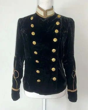 Ralph Lauren Velvet Military Jacket thumbnail 10