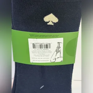 Kate Spade New York Crew Socks 3-Pack Face Lipstick Print NWT thumbnail 4