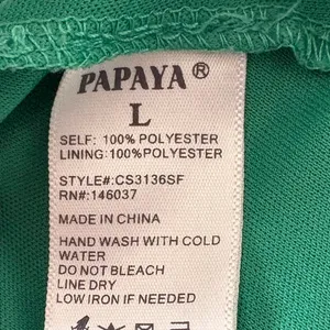 Green Papaya maxi summer flowy whimsical dress Sz L thumbnail 7