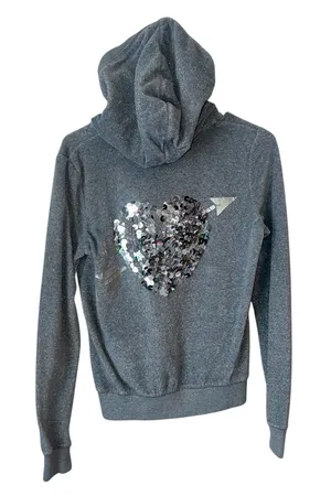 Y2K VS PINK Bling Full Zip Hooded Jacket! thumbnail 1