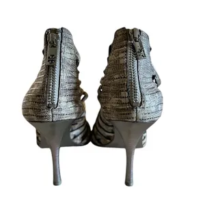 Tory Burch Strappy All Leather Snakeskin Gladiator Heels – Size 10 thumbnail 5