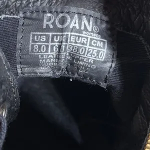 Roan by Bedstu Antonia Leather Ankle Boots 8 Black Lace Up Side Zip Block Heel‎ thumbnail 7