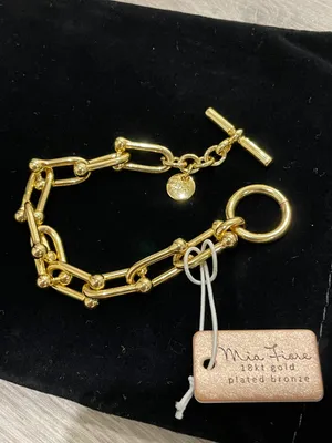Gold Chain Bracelet thumbnail 3