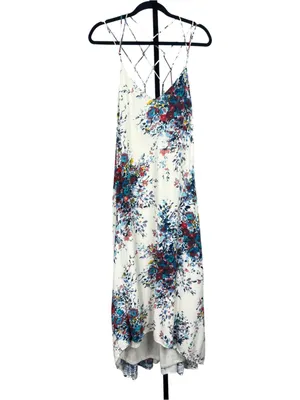 LoveStitch Knotted High Low Maxi Dress size large thumbnail 3