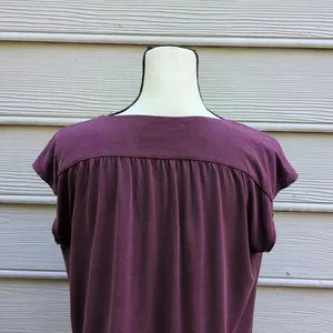 Loft Slitneck Sleeveless Top | Loft Loose fit Sleeveless Shirt thumbnail 6