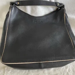 Kate Spade Black Leather Shoulder Bag Purse thumbnail 1