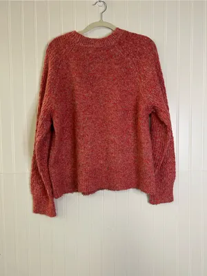 Maurices Red Cable Knit Women's Sweater Size Medium thumbnail 2