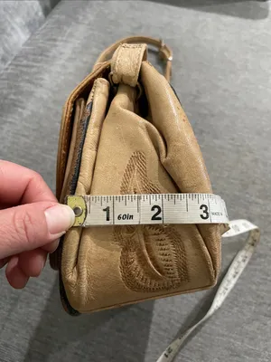 Tooled Genuine Leather Mexican Purse Vintage thumbnail 16