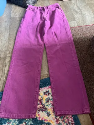 Bdg cowboy jean Women’s High-Rise Straight Leg Jeans — Fuchsia thumbnail 1