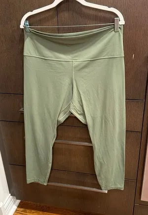 Lululemon Align High-Rise Pant 25" Green‎ Twill size 16 thumbnail 1