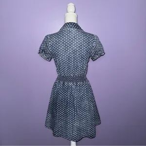 Mossimo Supply Co. Denim Polka Dot Dress thumbnail 8