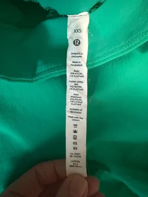 Lululemon Stretch Woven Relaxed-Fit High-Rise Short 4" Kelly Green Size XXS thumbnail 6