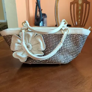 Brown/Cream Inge purse Brown thumbnail 4