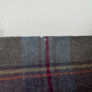Polo Ralph Lauren 100% Lambswool Green Plaid Scarf Made in Italy Fringe Preppy thumbnail 6