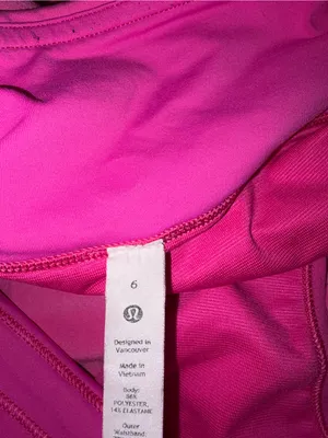 Lululemon Speed Short Pink Running Shorts Athletic Workout Size 6 thumbnail 7