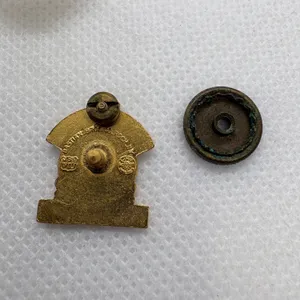 Vintage IUOE Local 826 20 Year Member Pin‎ Bastian Bros Gold Tone Enamel Union thumbnail 6