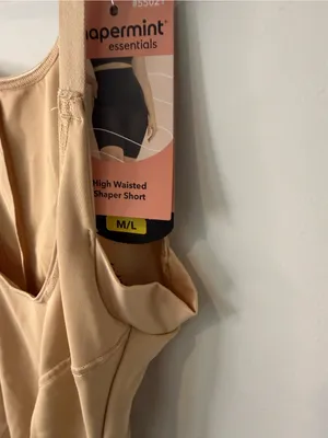 Shapermint Nude Beige Shaping Bodysuit Tan Size undefined thumbnail 2