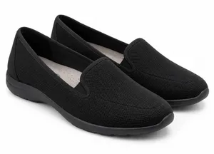 NWT Easy Spirit Gift 2 Black Comfort Slip On Loafers Wide Size 10W thumbnail 1