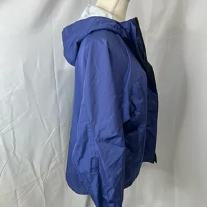 LL Bean navy blue wind breaker jacket thumbnail 6