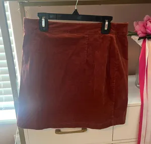 Forever 21 Burgundy Skirt thumbnail 2
