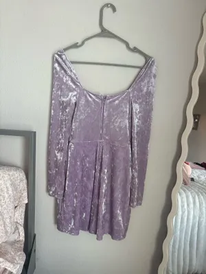 cute silk pink dress thumbnail 5