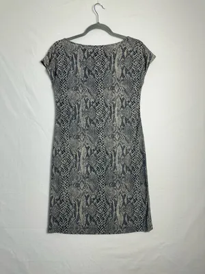 Vintage Women's Dress Reversible Size M Animal Print Lightweight Sleeveless thumbnail 2